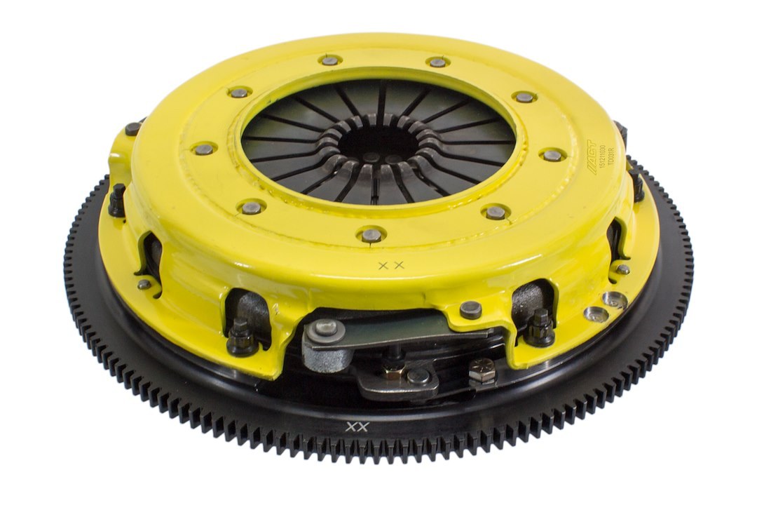 Act Clutch Set, Twin Street, 10-1/2 Inch Clutch Diameter, 1-1/8 Inch X 26 Spline Input Shaft, Diaphragm, Steel Pressure Plate – T1S-G05