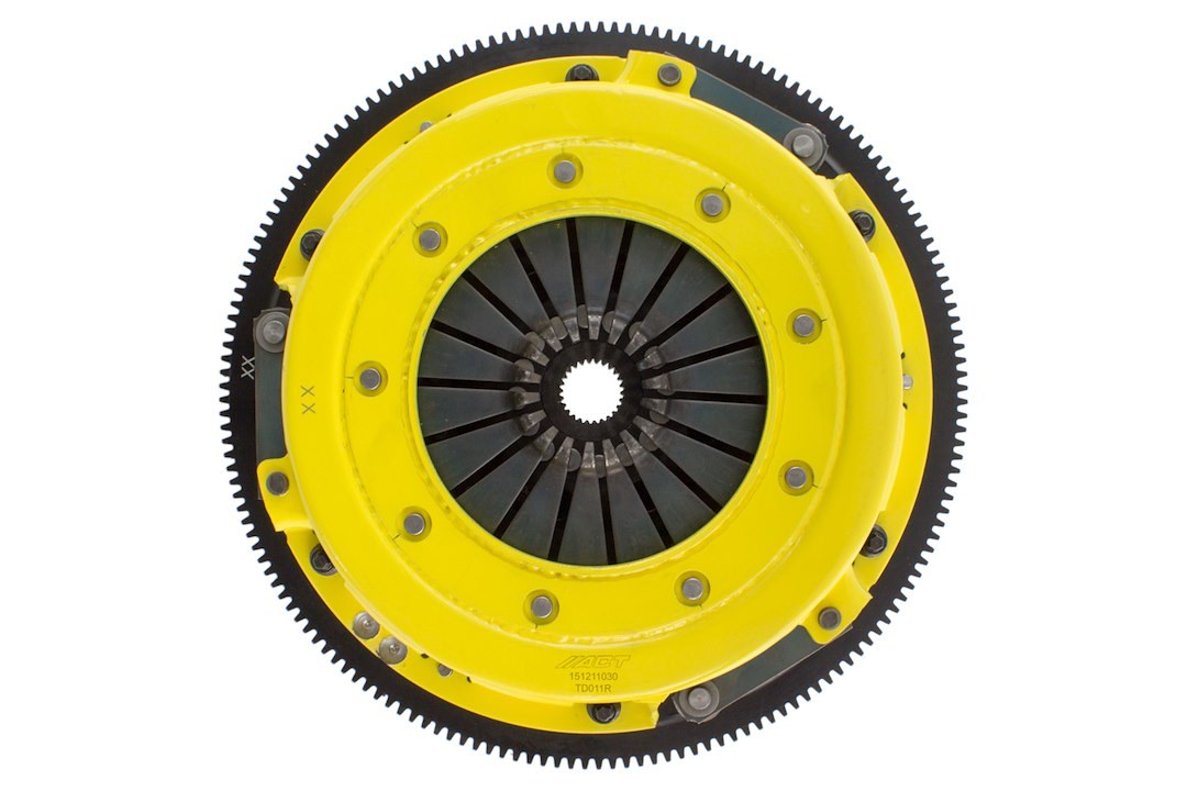 Act Clutch Set, Twin Street, 10-1/2 Inch Clutch Diameter, 1-1/8 Inch X 26 Spline Input Shaft, Diaphragm, Steel Pressure Plate – T1S-G05