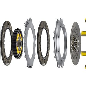 Act Clutch Set, Mod-Twin 225 HD Sprung Street, 8.8 Inch Clutch Diameter, 1 Inch X 23 Spline Input Shaft, Diaphragm – T1S-M05