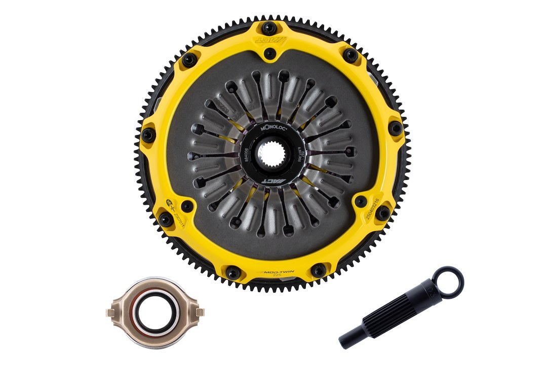 Act Clutch Set, Mod-Twin 225 HD Sprung Street, 8.8 Inch Clutch Diameter, 1 Inch X 23 Spline Input Shaft, Diaphragm – T1S-M05