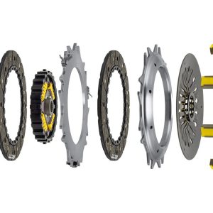 Act Clutch Set, Mod-Twin 225 HD Sprung Street, 8.8 Inch Clutch Diameter, 1 Inch X 24 Spline Input Shaft, Diaphragm – T1S-S05