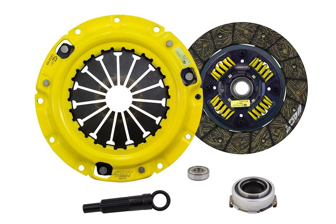 Act Clutch Set, Street, 8.8 Inch Clutch Diameter, 15/16 Inch X 22 Spline Input Shaft, Diaphragm, Single Disc/ Organic Friction Material – ZM2-HDSS