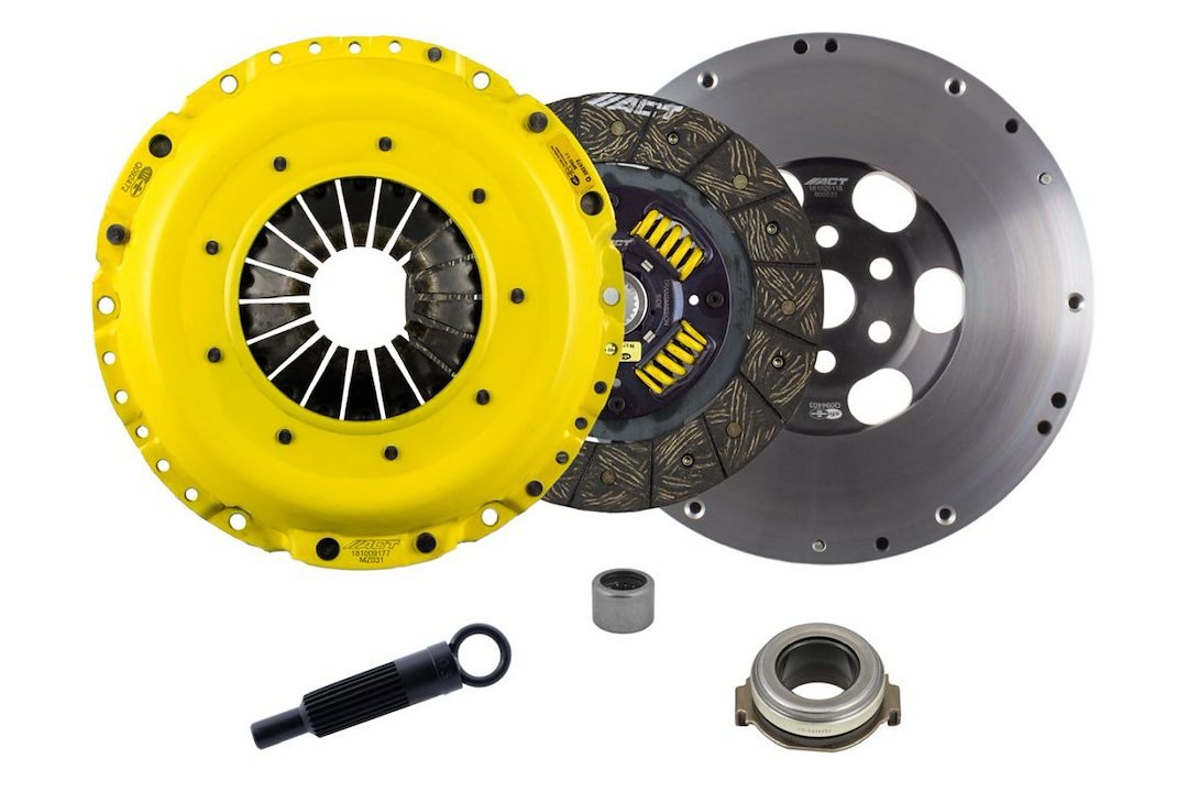 Act Clutch Set, Street, 9.45 Inch Clutch Diameter, 1 Inch X 23 Spline Input Shaft, Diaphragm, Single Disc/ Organic Friction Material – ZX4-HDSS