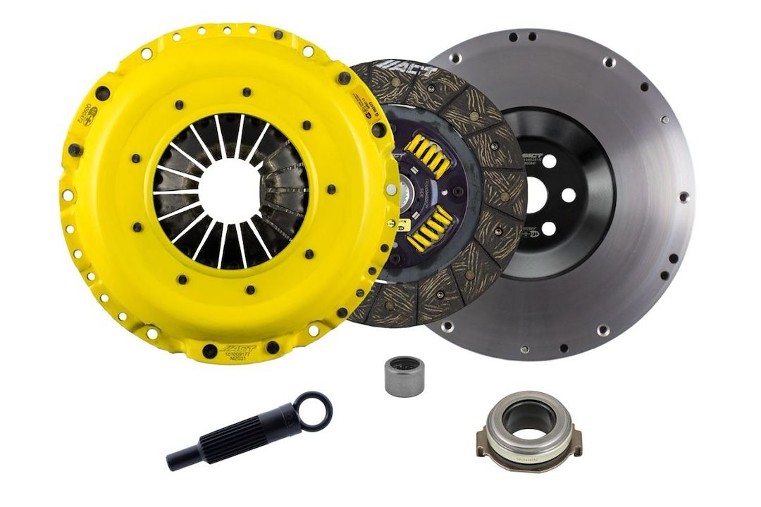 Act Clutch Set, Street, 9.45 Inch Clutch Diameter, 1 Inch X 23 Spline Input Shaft, Diaphragm, Single Disc/ Organic Friction Material – ZX5-HDSS