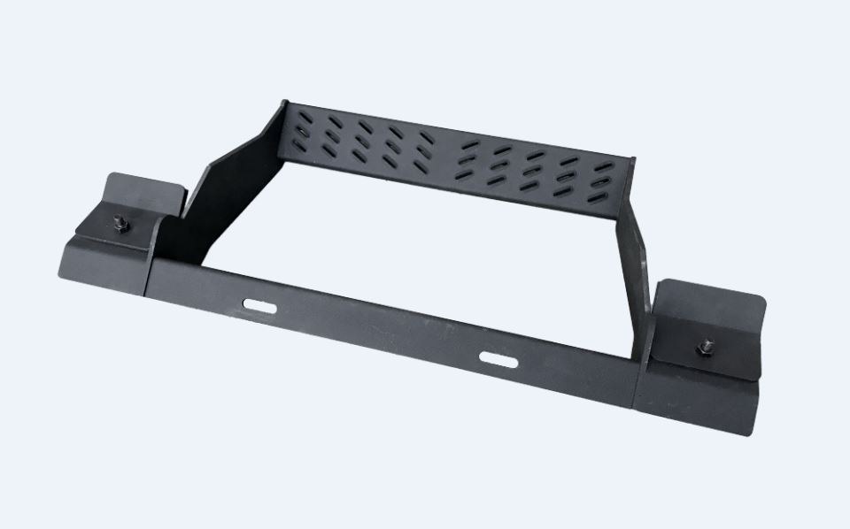 Advanced Acc Nerf Bar Step, Bolt-On, Powder Coated, Black, High-Strength Steel, Set of 2 – 15000