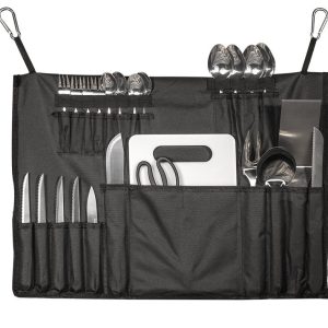Advanced Acc Kitchen Utensil, Trigger, Camping, Black Handle, Stainless Steel, 22 Inch Length – 48003500