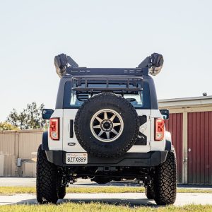 Advanced Acc Spare Tire Carrier Reinforcement Bracket, Increases the Strength of Factory Spare Tire Carrier, Up to 37 Inch Tire – 49001620