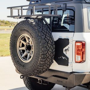 Advanced Acc Spare Tire Carrier Reinforcement Bracket, Increases the Strength of Factory Spare Tire Carrier, Up to 37 Inch Tire – 49001620