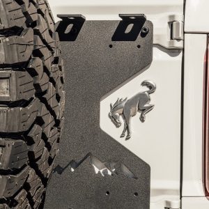 Advanced Acc Spare Tire Carrier Reinforcement Bracket, Increases the Strength of Factory Spare Tire Carrier, Up to 37 Inch Tire – 49001620