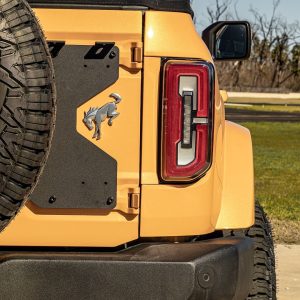 Advanced Acc Spare Tire Carrier Reinforcement Bracket, Increases the Strength of Factory Spare Tire Carrier, Up to 37 Inch Tire – 49001630
