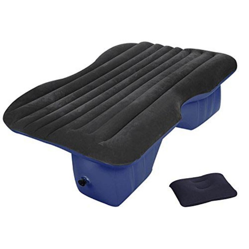 Airbedz Rear Seat Air Mattress, 55 Inch Length X 35-1/2 Inch Width X 17-1/2 Inch Height Inflated, With DC Portable Air Pump – PPI-BLK_PV_CARMAT