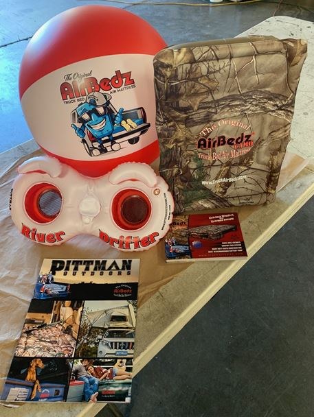 Airbedz Point of Purchase Display, Countertop Display, Inflatable Miniature, Camouflage – PPI-CMO_DISPLAY_PACK