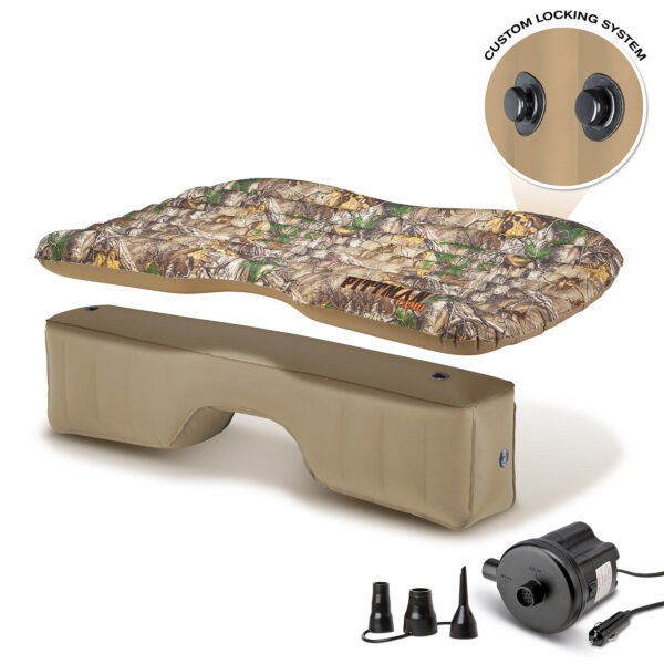Airbedz Rear Seat Air Mattress, 60 Inch Length X 35-1/2 Inch Width X 17-3/4 Inch Height Inflated, With DC Portable Pump – PPI-CMO_TRKMAT