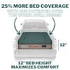 Airbedz Truck Bed Air Mattress, PRO3 Series, Full Size, 76 Inch Length X 63-1/2 Inch Width X 12 Inch Height Inflated, Built-IN DC Air Pump – PPI-302