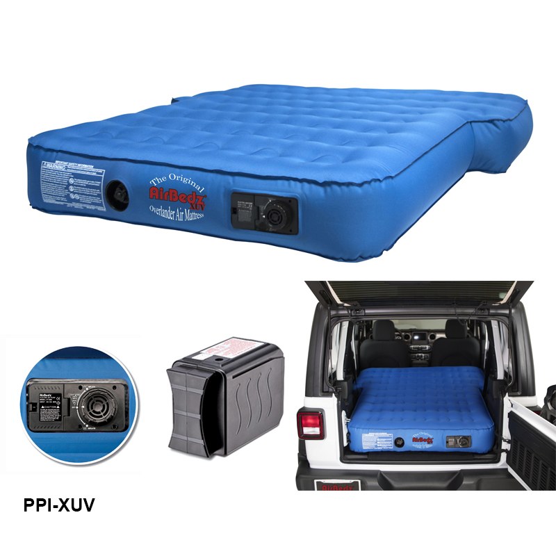 Airbedz Rear Seat Air Mattress, 66 Inch Length X 52 Inch Width X 10 Inch Height Inflated – PPI-BLU_XUV