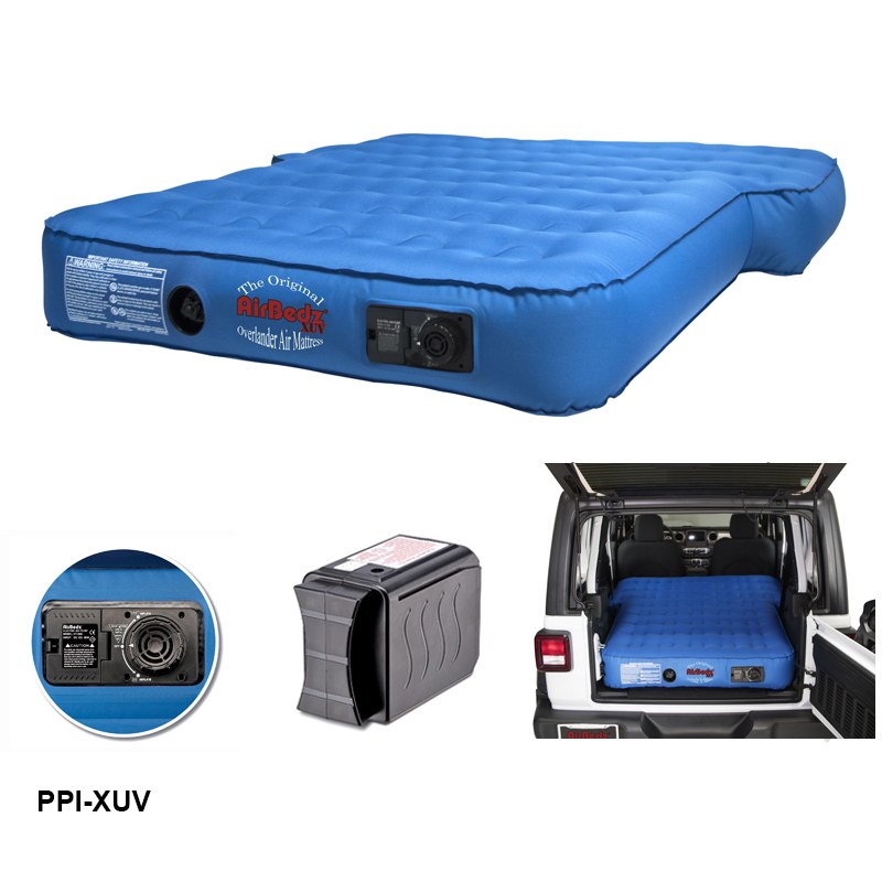 Airbedz Rear Seat Air Mattress, 66 Inch Length X 52 Inch Width X 10 Inch Height Inflated – PPI-BLU_XUV