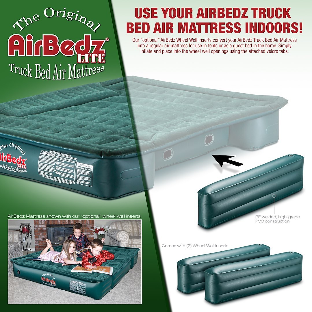 Airbedz Truck Bed Air Mattress Wheel Well Insert, Airbedz Lite, For Use with Airbedz Lite Series Truck Bed Air Mattress – PPI-PVAC5