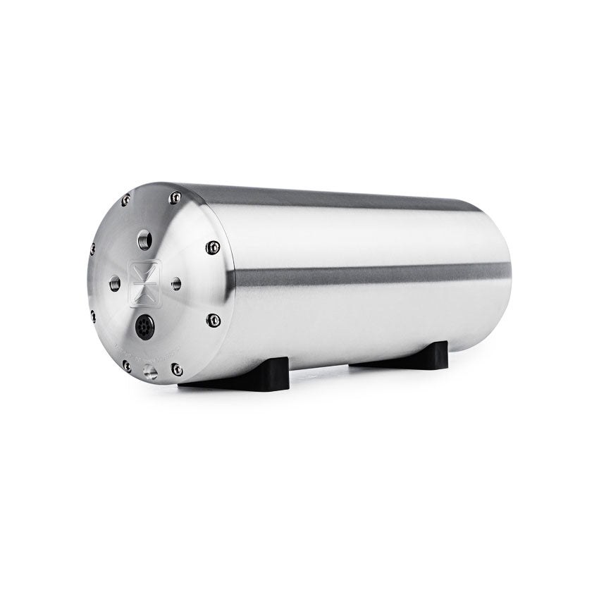 Accuair Air Tank, Endo-Tank™, 3 Gallon Capacity, Without Handle, Raw Finish, Aluminum, DOT Rated, 200 Maximum PSI – AA-3709