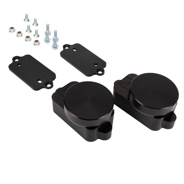 Accuair Lift Kit Suspension, Adjustable 0 to 5-1/2 Inch Front and Rear Lift Depending on Speed of Vehicle – AA-4104