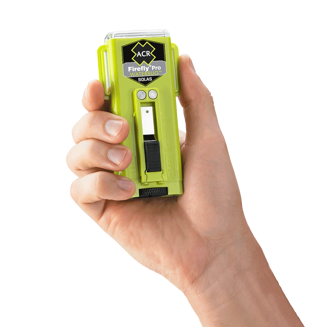Acr Electron Man Overboard Locator, Firefly® Pro Waterbug, Automatic/ Manual Activation, Manual Deactivation – 3971.3