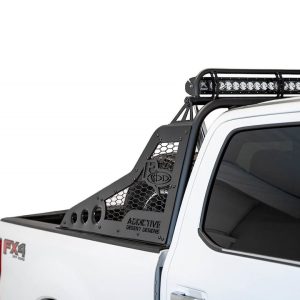 A.desert Des Truck Bed Bar, Race Series Chase Rack, Tubular Bar Style, Mounts Forward Facing 50 Inch Light Bar, Powder Coated – C160011100103