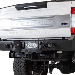 A.desert Des Bumper, Bomber, One Piece Design, Direct-Fit, Mounting Hardware Included, With 3/4 Inch D-Rings Mounts – R160051280103