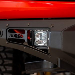 A.desert Des Bumper, Stealth Fighter, One Piece Design, Direct-Fit, Mounting Hardware Included, Without Grille Guard – F230142210103