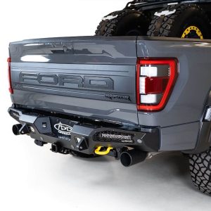 A.desert Des Bumper, Honeybadger, One Piece Design, Direct-Fit, Mounting Hardware Included, Retains OE Tow Hooks – R210151430103