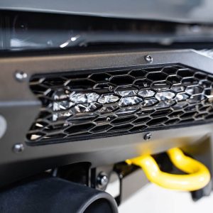 A.desert Des Bumper, Honeybadger, One Piece Design, Direct-Fit, Mounting Hardware Included, Retains OE Tow Hooks – R210151430103