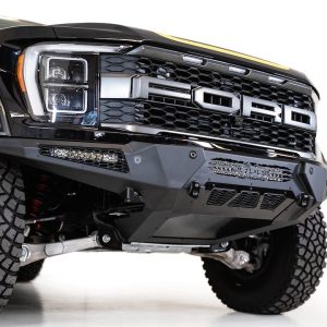 A.desert Des Bumper, Honeybadger, One Piece Design, Direct-Fit, Mounting Hardware Included, Without Bull Bar, Without Winch Mount – F210211180103