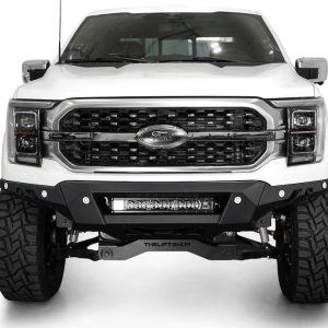 A.desert Des Bumper, Black Label, 3 Piece Design, Direct-Fit, Mounting Hardware Included, Without Bull Bar, Without Winch Mount – F190300010103