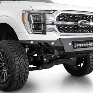 A.desert Des Bumper, Black Label, 3 Piece Design, Direct-Fit, Mounting Hardware Included, Without Bull Bar, Without Winch Mount – F190300010103