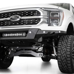 A.desert Des Bumper, Black Label, 3 Piece Design, Direct-Fit, Mounting Hardware Included, Without Bull Bar, Without Winch Mount – F190300010103