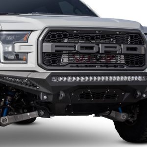 A.desert Des Bumper, Stealth Fighter, One Piece Design, Direct-Fit, Mounting Hardware Included, With Short Grille Guard – F111182860103
