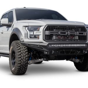 A.desert Des Bumper, Stealth Fighter, One Piece Design, Direct-Fit, Mounting Hardware Included, With Short Grille Guard – F111182860103