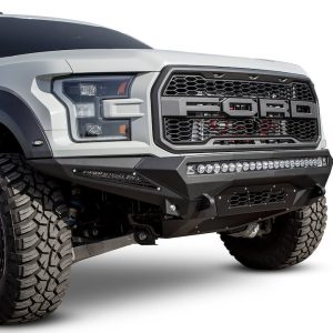 A.desert Des Bumper, Stealth Fighter, One Piece Design, Direct-Fit, Mounting Hardware Included, With Short Grille Guard – F111182860103