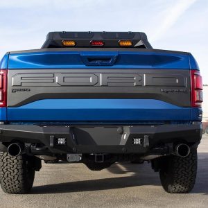 A.desert Des Bumper, Honeybadger, One Piece Design, Direct-Fit, Mounting Hardware Included, With Tow Hooks – R117321370103