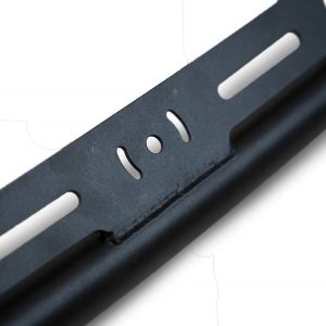 A.desert Des Bull Bar, Pro Series, Bolt-On, Use with F238100010103, Adds Four 6 Inch Round Lights, Hammer Black Powder Coated – L2357000201NA