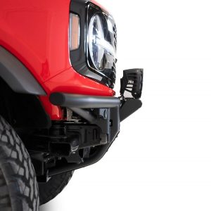 A.desert Des Bull Bar, Pro Series, Bolt-On, Use with F238100010103, Adds Four 6 Inch Round Lights, Hammer Black Powder Coated – L2357000201NA