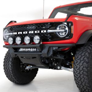 A.desert Des Bumper, Pro Series, One Piece Design, Direct-Fit, Mounting Hardware Included, Without Grille Guard, Without Winch Mount – F238100010103