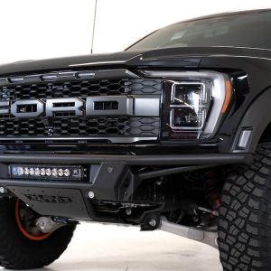 A.desert Des Bumper, Pro Series, One Piece Design, Direct-Fit, Mounting Hardware Included, Without Grille Guard, Without Winch Mount – F218102070103