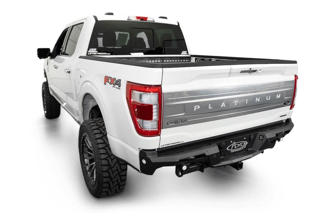 A.desert Des Bumper, Black Label, One Piece Design, Direct-Fit, Mounting Hardware Included – R19020NA0103