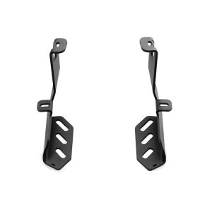 A.desert Des Driving/ Fog Light Mounting Bracket, Hood Hinge Mount, Mounts Up to 6 Inch Lights, Powder Coated, Hammer Black, Steel – AC1901801NA