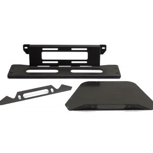 A.desert Des Winch Mount, Stealth Fighter, Mounts to Stealth Fighter Bumper, Powder Coated, Hammer Black – AC19156501NA