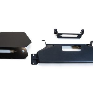 A.desert Des Winch Mount, Pro Series, Compatible Only with F210151140103, Powder Coated, Black, Steel – AC21156501NA