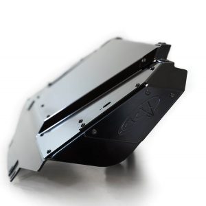 A.desert Des Skid Plate, Bomber, Bolt-On, Powder Coat, Satin Black, Aluminum Alloy – AC23008NA03