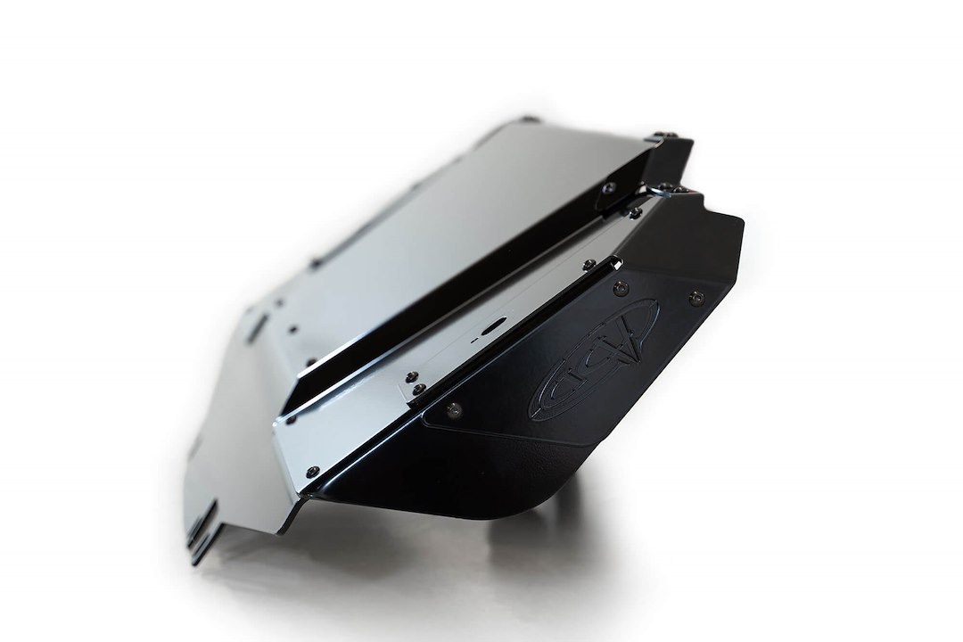 A.desert Des Skid Plate, Bomber, Bolt-On, Powder Coat, Satin Black, Aluminum Alloy – AC23008NA03