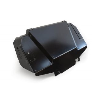 A.desert Des Skid Plate, Bomber, Bolt-On, Powder Coat, Satin Black, Aluminum Alloy – AC23008NA03