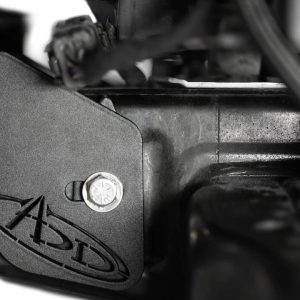 A.desert Des Frame Reinforcement Plate, Reinforces OEM Frame Horns When Using D-Rings or Winch Bumpers, Hammer Black Powder Coated Steel – AC2303701NA