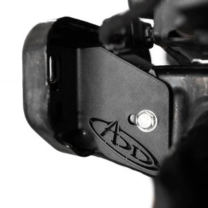A.desert Des Frame Reinforcement Plate, Reinforces OEM Frame Horns When Using D-Rings or Winch Bumpers, Hammer Black Powder Coated Steel – AC2303701NA